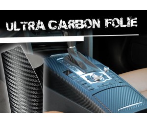 Designfilm Ultra Carbon, Svart struktur 50 x 50 cm﻿