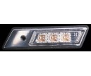 BMW serie 5 E39 LED Sidoblinkers med kromram