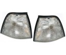 BMW serie 3 E36 typ 3/B  sedan + compact + touring frontblinkers projektor svarta klarglas